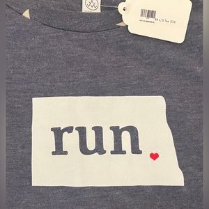 Alternative 
Run North Dakota long sleeve tee